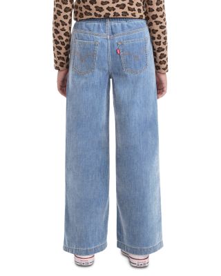 Girls' Luxe Denim High Rise Baggy Jeans - Big Kid