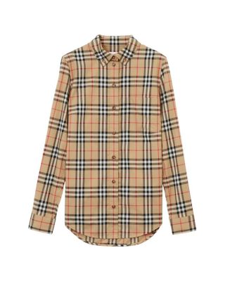  Check Stretch Cotton Shirt