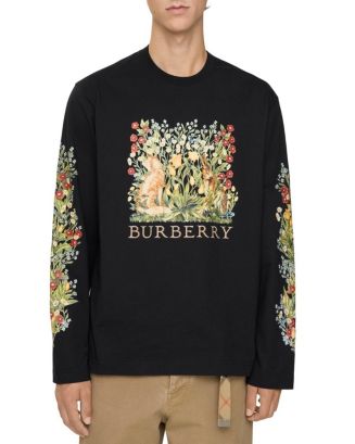 Burberry トップス Burberry Long-sleeve Forest Cotton T-shirt | Bloomingdale's Men