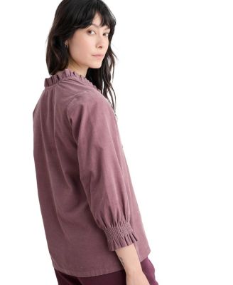  Women's Feather Star Cord Top