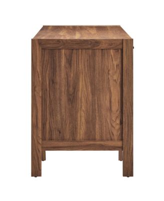 Capri 58" Wood Grain Office Desk