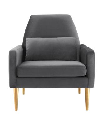 Liliana Performance Velvet Armchair