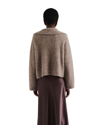 Yselle Long Sleeve Collared Sweater