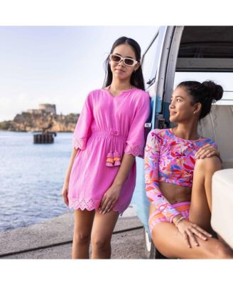 Girls' Bubble Gum Beach Cover Up - Little Kid, Big Kid