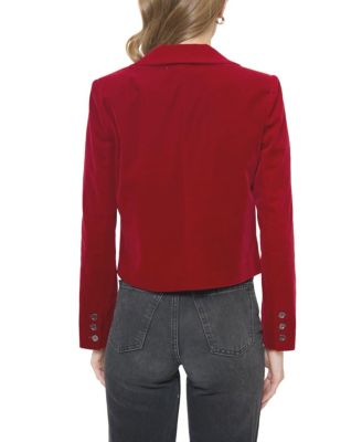 Women's Ember Velvet Boxy Blazer