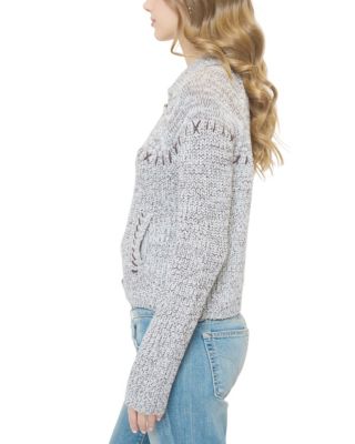  Women's Parker Marled Collared Cardigan