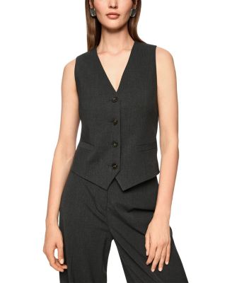   Fitted Waistcoat with Small Belt