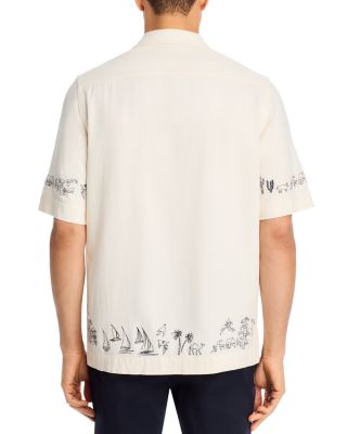 Embroidered Short Sleeve Shirt