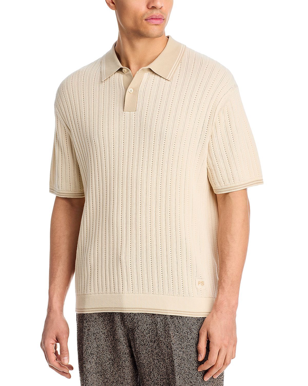 Ps Paul Smith Short Sleeve Sweater Polo
