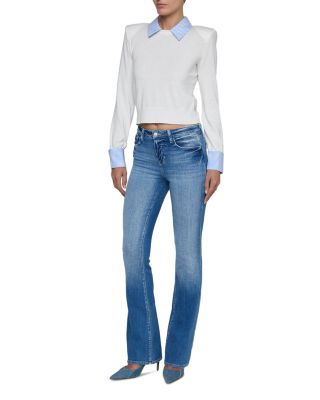 April Poplin Collar Pullover