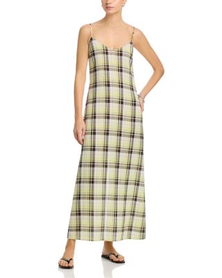Evelyn Plaid Dress 
