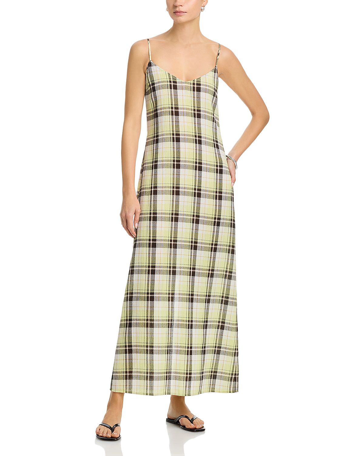 Proenza Schouler White Label Evelyn Plaid Dress