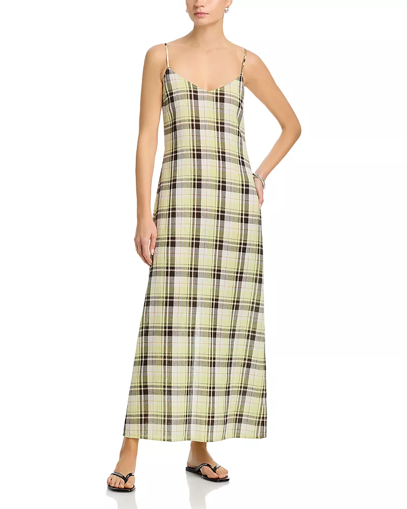 Proenza Schouler White Label Evelyn Plaid Dress