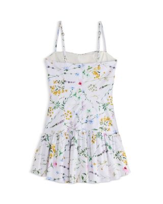 Girls' Paisley Mini Dress - Big Kid