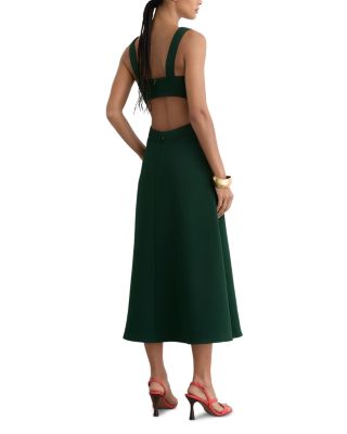 Dina Waisted Midi Dress