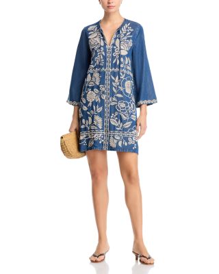 Lucinda Kimono Sleeve Relaxed Dress