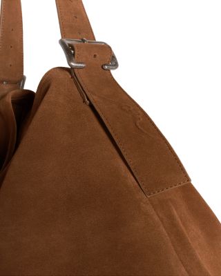 WTF Honor Suede Hobo Bag