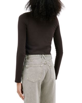 Baby Long Sleeve Cropped Tee