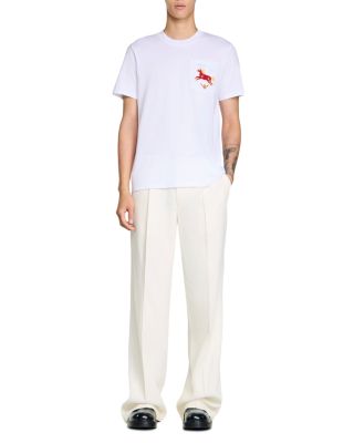  Embroidered Horse Cotton Tee