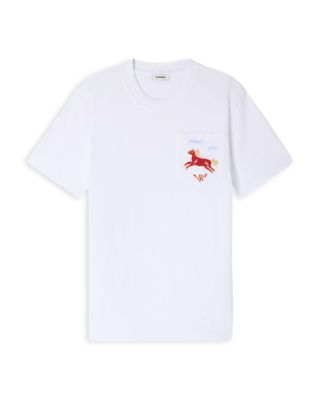  Embroidered Horse Cotton Tee