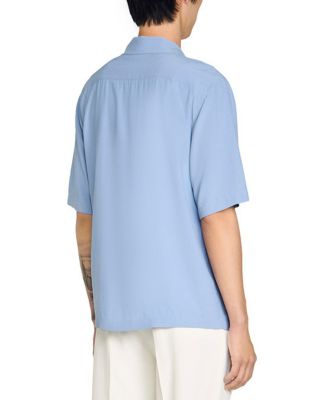 Embroidered Horse Loose Fit Shirt