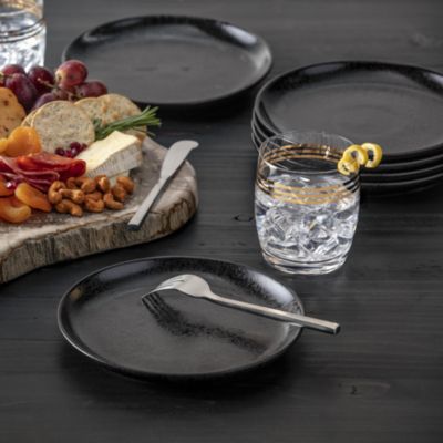Sound Midnight Dinnerware 16-Piece Dinnerware Set