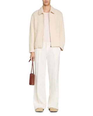 Minimal Knit Effect Jacket