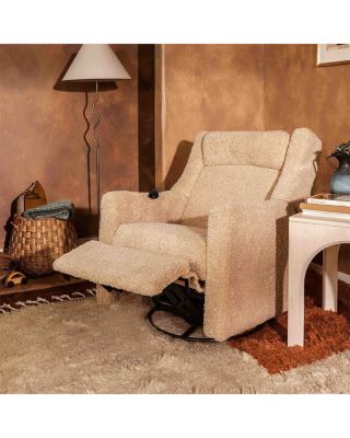 Kiwi Deluxe Power Recliner & Swivel Glider with Heat & Massage