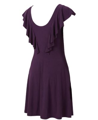  Girls' Flutter Sleeve Dress - Big Kid