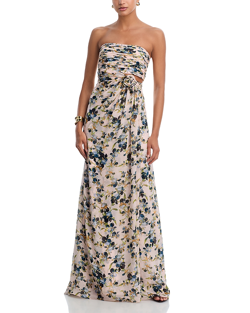 Cinq a Sept Magy Trailing Iris Gown