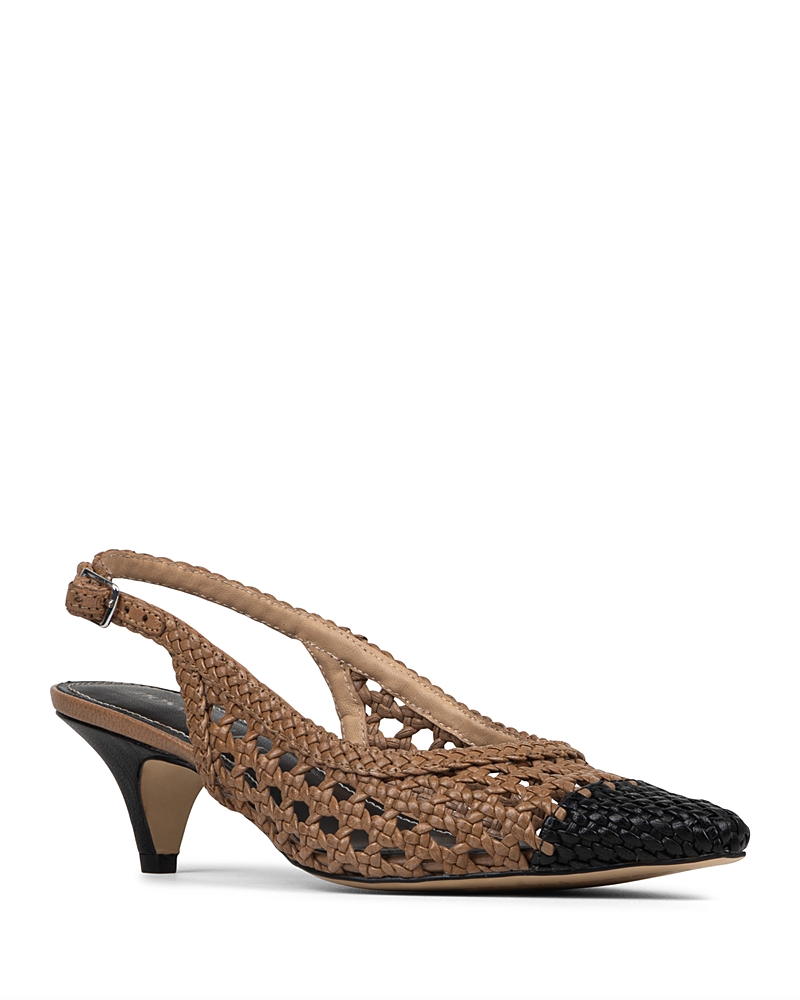 Donald Pliner Women's Risha Leather Slingback Pumps