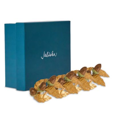 Forest Walk Acorn Napkin Rings, Set of 4