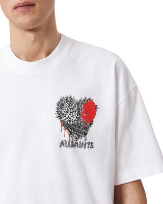 Heart Graphic Oversized Tee