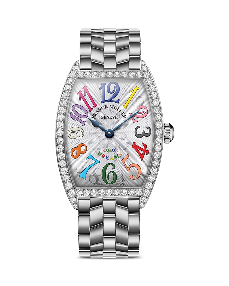 Franck Muller Cintree Curvex Color Dreams Watch, 45mm x 32mm