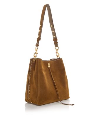 Darren Suede Shoulder Bag