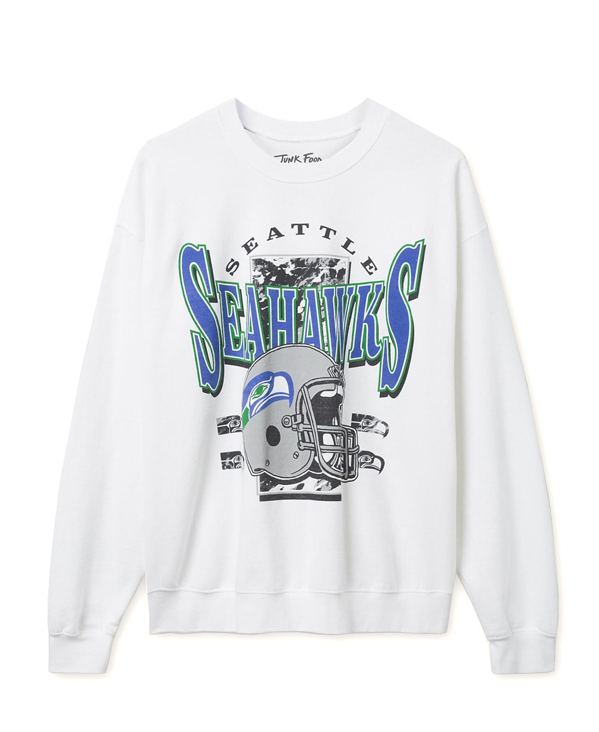 Junk Food Clothing Unisex Nfl Seattle Seahawks Conversion Flea Market Crew Fleece