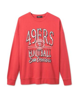  Unisex NFL San Francisco 49ers Lateral Crew Fleece