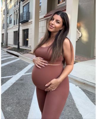 Women's High Impact with Easy-Release Breastfeeding Clips Racer Back Maternity & Nursing Sports Bra