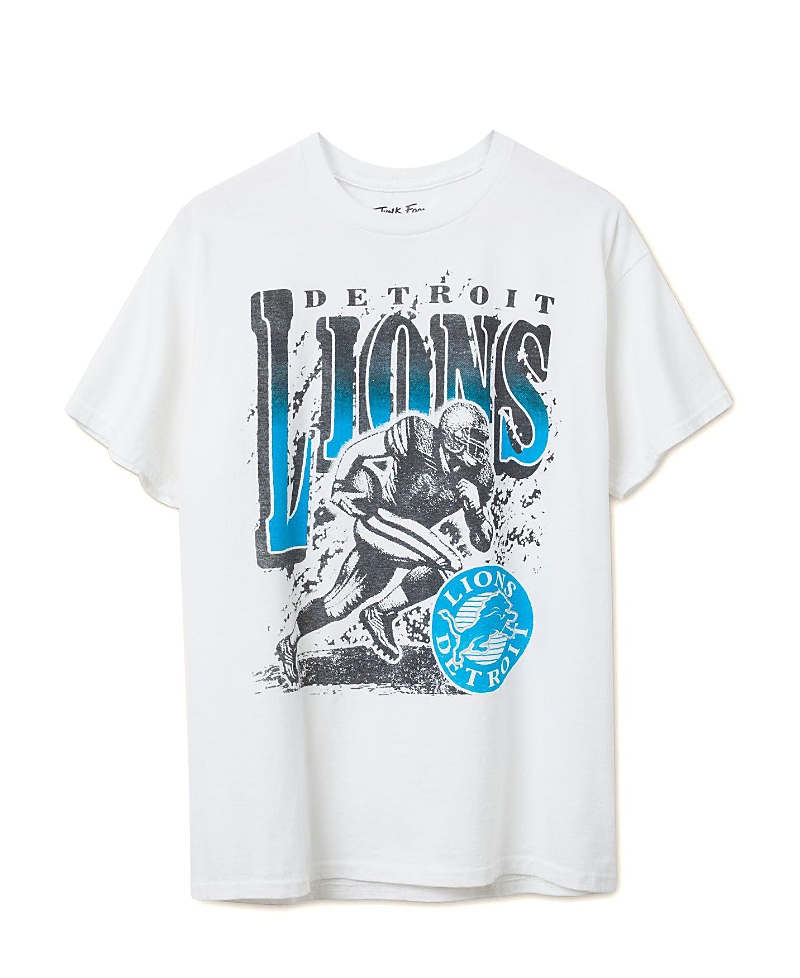 Junk Food Clothing Unisex Nfl Detroit Lions Rushing Flea Market Tee