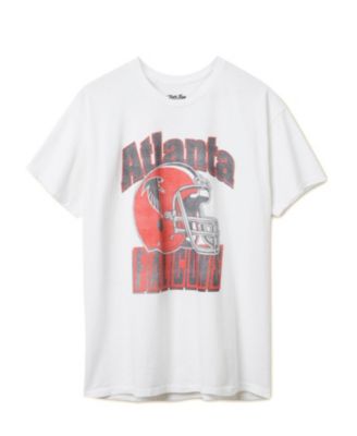  Unisex NFL Atlanta Falcons Throwback Helmet Flea Market Tee