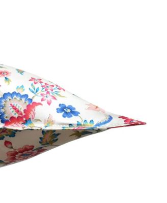  Liberty Fabric Eva Belle Print Silk Pillowcase, Standard