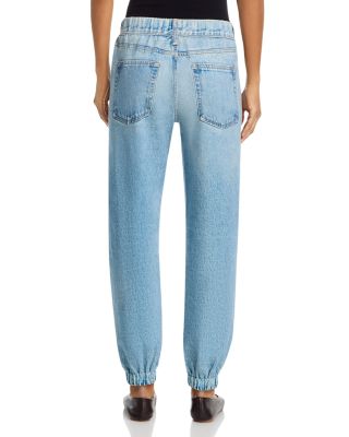Miramar Terry High Rise Pull On Jeans in Valen