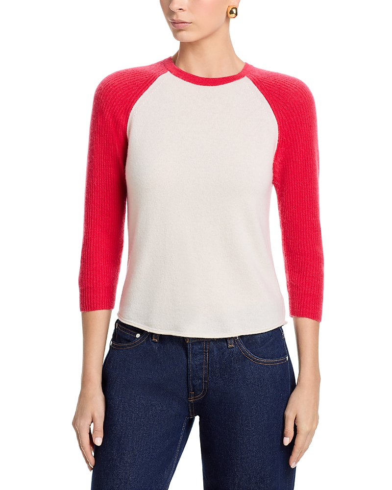 Guest in Residence Cashmere Baseball Sweater