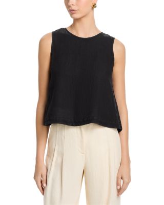 Maxine Linen Sleeveless Top