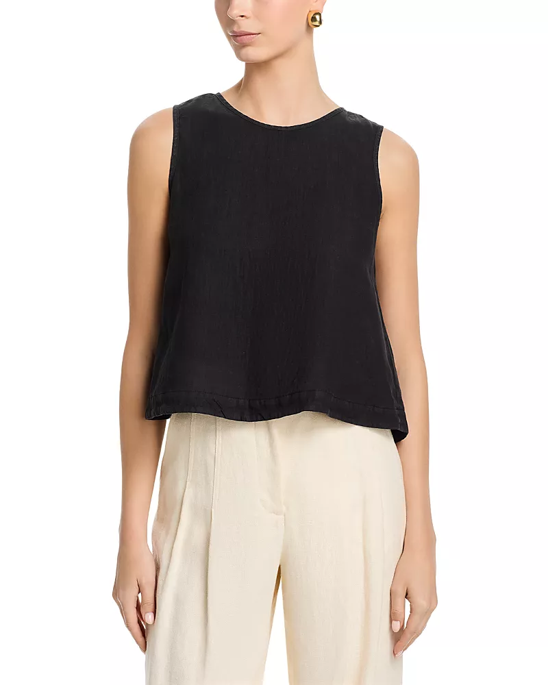 Velvet by Graham & Spencer Maxine Linen Sleeveless Top
