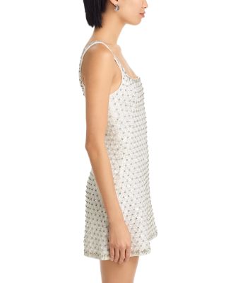 Ziva Sleeveless Embellished Mini Dress