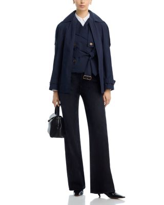 Trerose Short Canvas Trench Jacket