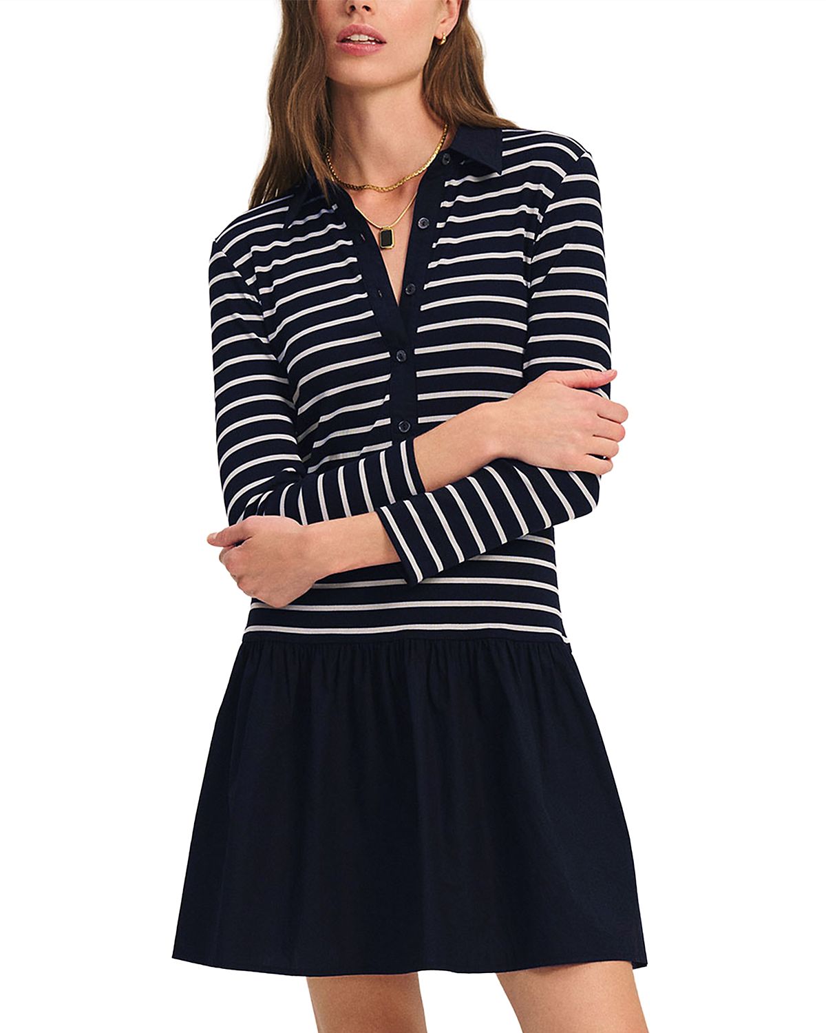 Velvet by Graham & Spencer Sinead Collared Dress