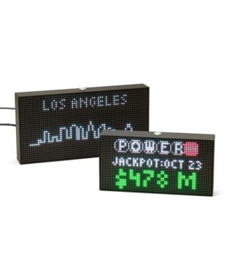 Personalized Home LED Ticker by GLANCE LED, Medium