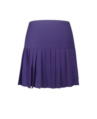 Skylar Pleated A-Line Mini Skirt
